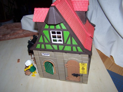 Playmobil grünes fachwerkhaus - grünes,