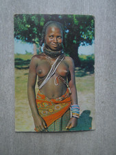 AK Angola Afrika NACKTE FRAU