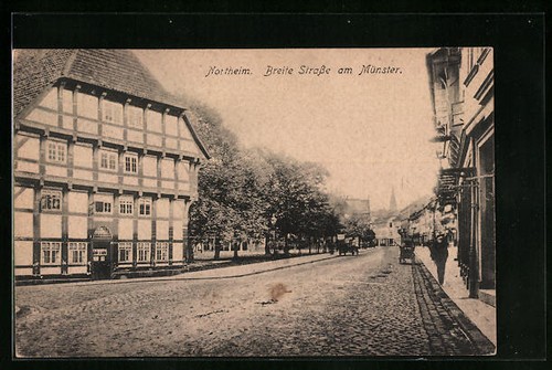 Ansichtskarte northeim breite - ansichtskarte, northeim,