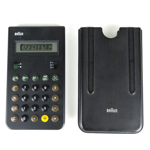 Braun calculator type - braun,