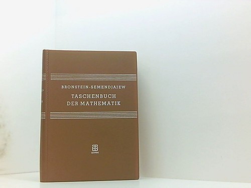 Taschenbuch der mathematik - taschenbuch,