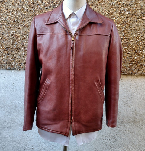 Vintage lederjacke ziegenleder - vintage,