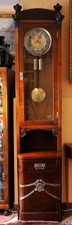 Austrian Jugendstil Longcase standing Clock, Grandfather Clock, c. 1890