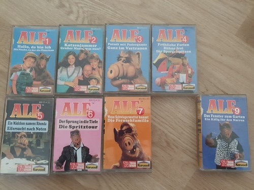 Alf hörspiel kassetten - alf,