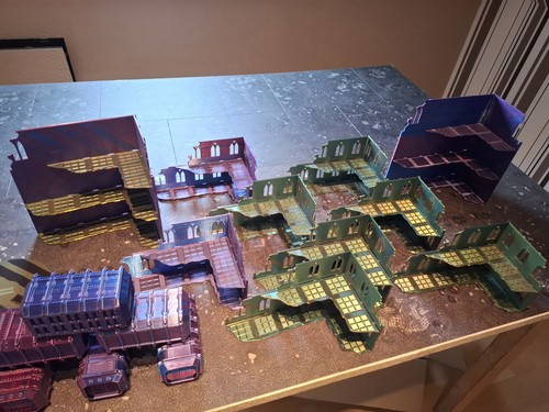 Warhammer 40k gelände set - 40k,