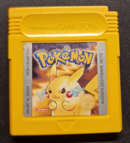 Pokémon gelbe edition - gelbe,