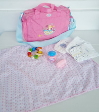 Zapf Creation Baby Born Wickeltasche 7 tlg. Set