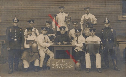 Foto deutsche soldaten - foto-ak, 1.wk