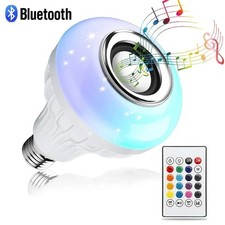 12W E27 RGB LED Musik Birne