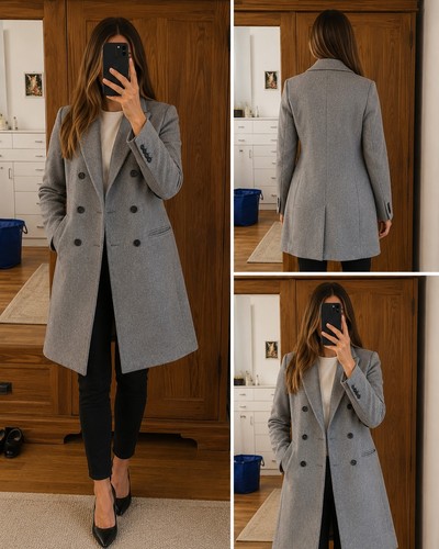 Zara manteco damen mantel - zara,