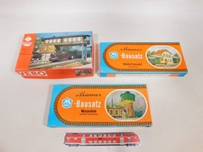3x Mamos/ Vero H0 Bausatz Stellwerk, Bahnhof+ Wasserturm; VEB/DDR #DG567-1