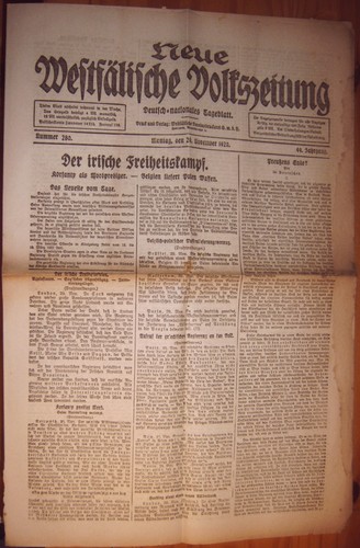 Herford zeitung 1920 - herford,