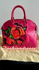 louis vuitton tasche alma GM Rose Graffiti Stephen Sprouse
