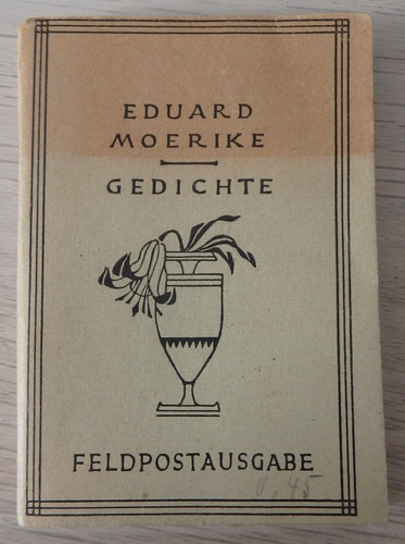 Miniaturbuch eduard mörike - miniaturbuch,