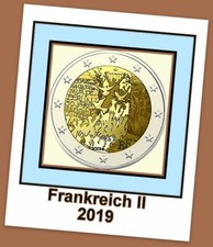2 Euro Gedenkmünze Frankreich 2019 - 30 Jahre Fall der Berliner Mauer - 