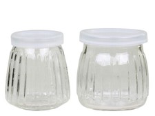 2tlg. Set Vorratsglas m/