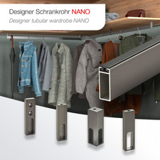 Alu Garderobenstange