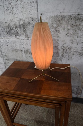50er 60er jahre tischlampe - jahre,