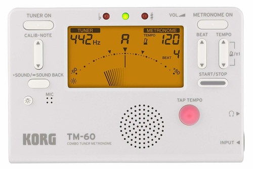 Korg tuner tm60wh metronom - korg,
