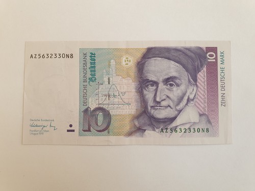 Banknote deutsche mark - 10,