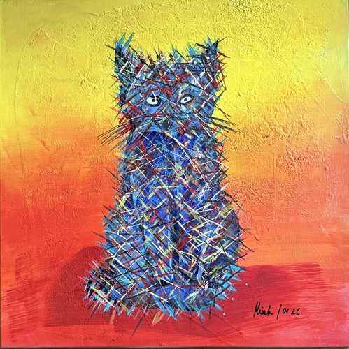 Original abstrakt expressiv