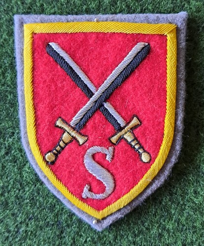 Verbandsabzeichen handgestickt