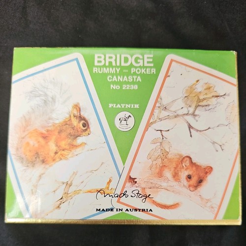 Vintage bridge rommé - bridge, poker
