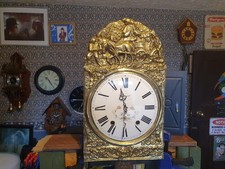 antikes Comtoise Uhrwerk -