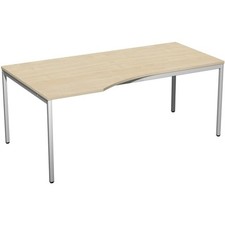 Eckschreibtisch, links, 4-Fuß