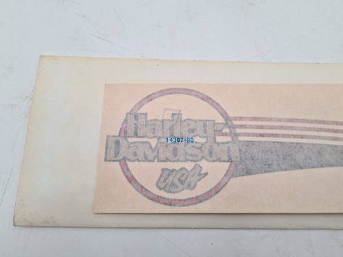 Harley davidson fxr decal - harley-davidson,