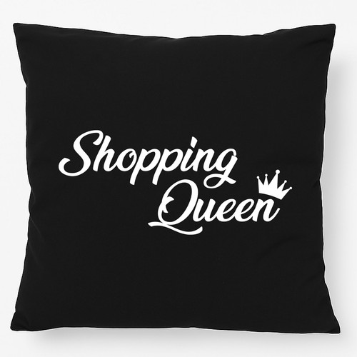 Kissen shopping queen - shopping,