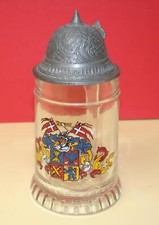 Glaskrug  Bierkrug mit