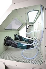 Pro Lift Montagetechnik Sandstrahlkabine 350 Liter Sandstrahlen SB35AJ 01558