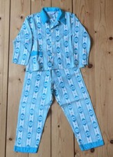 DDR Kinder Schlafanzug Pyjama VEB Knaben-Nachtwäsche Auerbach Gr. 110