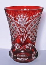VASE Überfangglas Bohemia