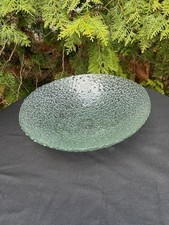 große Glasschale mit Noppen