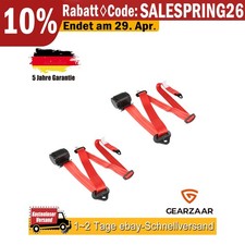 2xAuto Sicherheitsgurt 3 Punkt