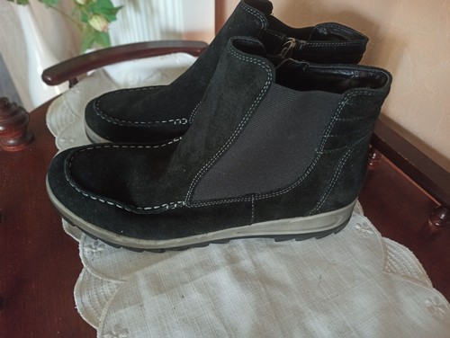 Damen stiefeletten schwarz - 6,