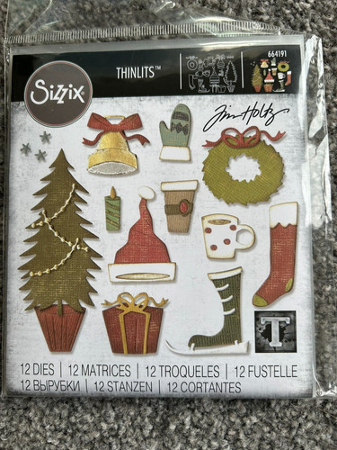 Sizzix thinlits stanzen - thinlits, 12