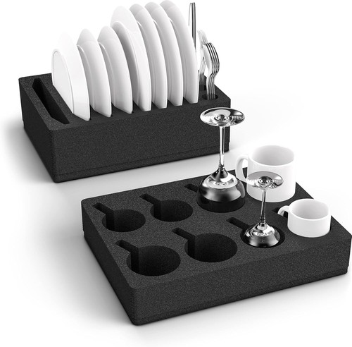 Wohnmobil tellerhalter set 2er - set,