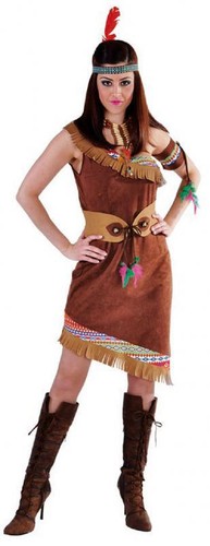 Sexy indianer kleid kostüm - indianer,