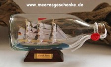 Maritime Deko mit Buddelschiff