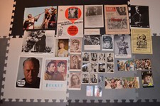 Kinoprogramme, Kinoaushänge, Programmheft, Fotos, Western, Chaplin - Konvolut