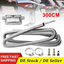 300cm Edelstahl Abgasschlauch