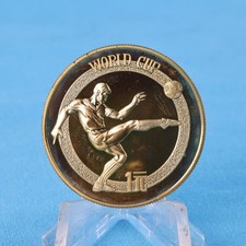 China 1 Yuan 1982 FIFA-Weltmeisterschaft 1982 Kupfer  PP/Proof