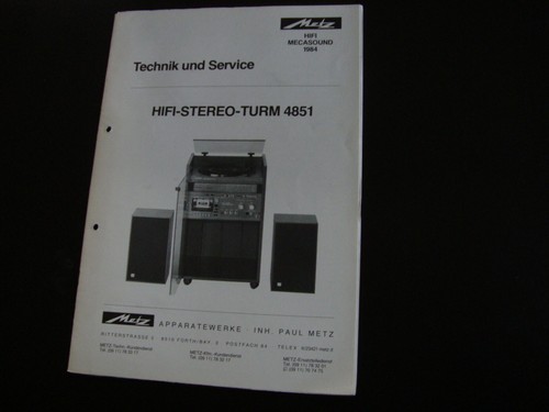 Original service manual - original,