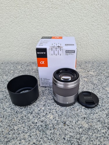 Sony objektiv 50mm 8 oss - e,