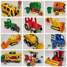 Lego Duplo Auswahl Auto Fahrzeuge Feuerwehr Krankenwagen Bus Müllauto Traktor