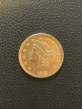 1882 Liberty Head US 20 Dollar