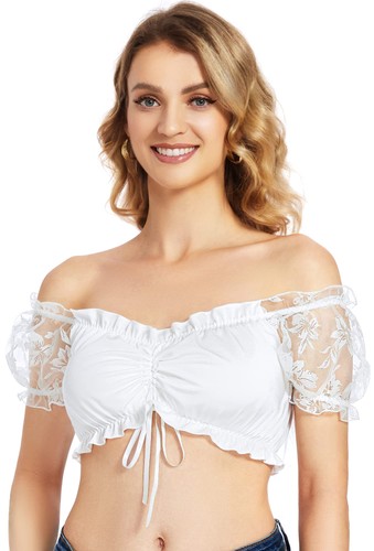 Dirndlbluse damen - dirndlbluse,